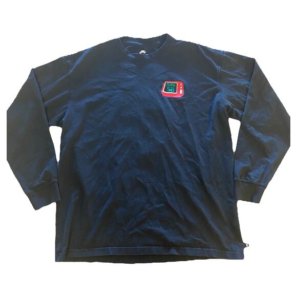 Nike Max 90 Brainwashed Long Sleeve T-Shirt, Black, Nike SB, Size Medium - Picture 2 of 7